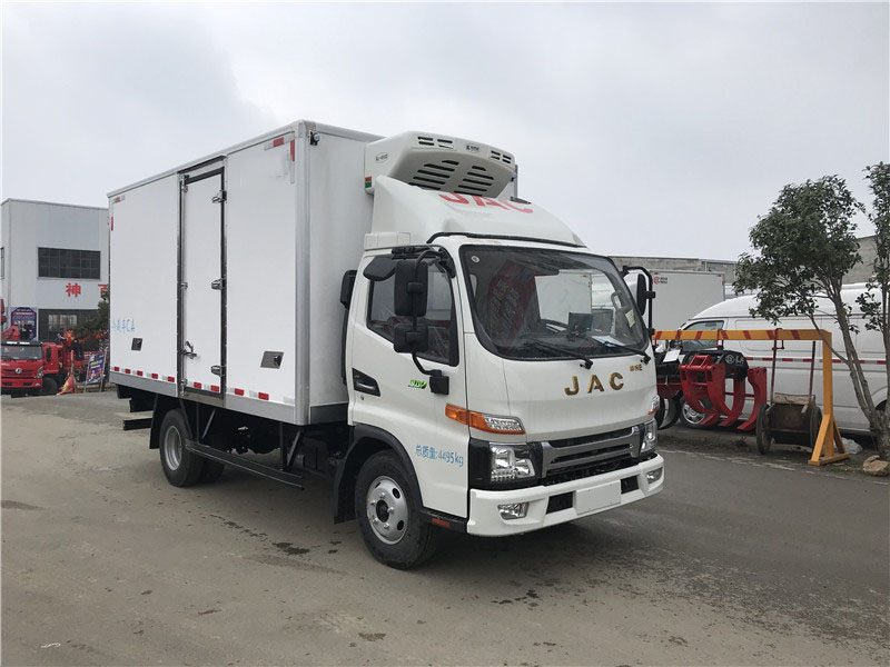 國六 江淮帥鈴E4.2米藍(lán)牌冷藏車